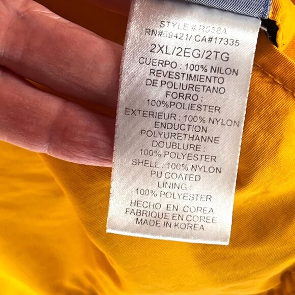 Vtg Pittsburgh Steelers Reebok NFL Team Apparel Hooded Jacket Reversible 2XL - Picture 16 of 16